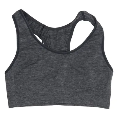 Sports bra (Gray) from Panos Elastane, Nylon, Polyester