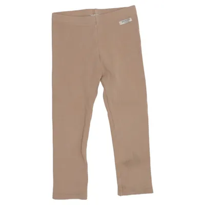 Leggings (Beige) van Donsje Elastaan, Organisch katoen