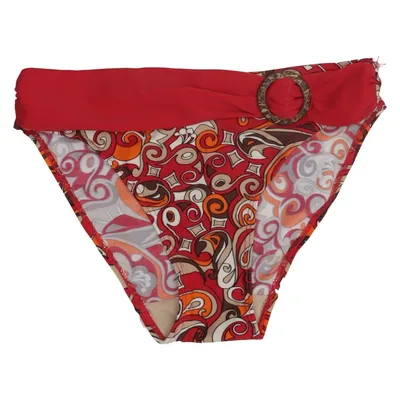 Bikini bottom (Red, Orange, Multicolored) from Wiki Elastane, Polyamide
