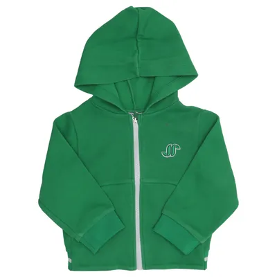 Sweat à capuche (Vert) de Jacadi Coton, Élasthane, Polyester
