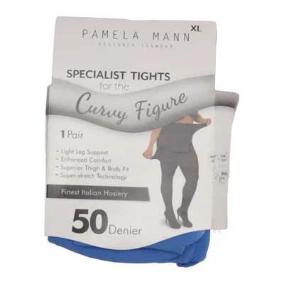 Collants polaires (Bleu) de Pamela Mann Élasthane, Polyamide
