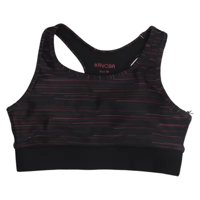 Sport-BH (Svart, Flerfärgad) från Kayoba Elastan, Polyester