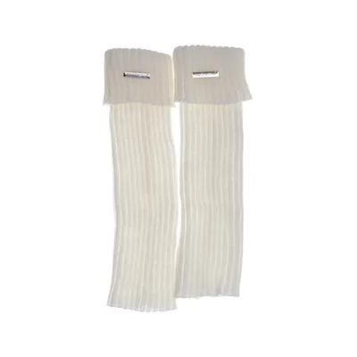Wrist warmers (White) from Zhong Cai Mu Zi Lao