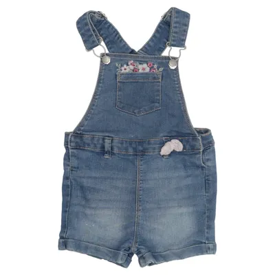 Hängselshorts (Blå) från Baby C&A Bomull, Elastan, Polyester