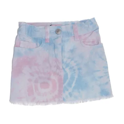 Jeanskjol (Rosa, Blå) från Chiara Ferragni Bomull, Elastan