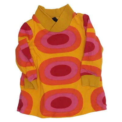 Kjole (Gul, Pink, Orange) fra Marimekko Bomuld, Elastan