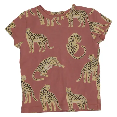 T-shirt (Rood, Geel, Zwart) van The Striped Cat