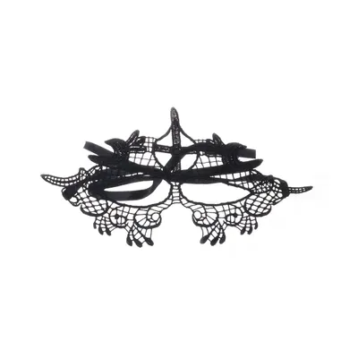 Maskeradmask (Svart)