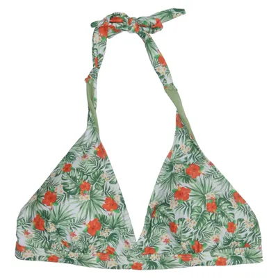 Bikini top (Wit, Groen, Rood) van Janina Elastaan, Polyester