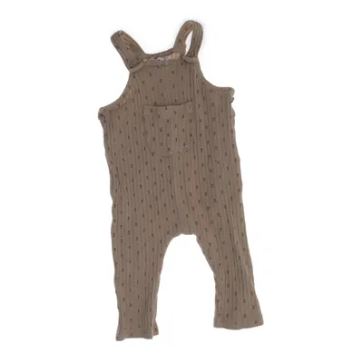 Hängselbyxor (Beige) från Lil'Atelier Ekologisk bomull