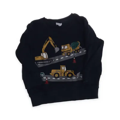 Collegetröja (Blå, Flerfärgad) från Lindex Kids Bomull