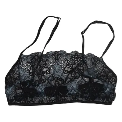 Bralette (Sort, Blå) fra Venderby's Elastan, Polyamid