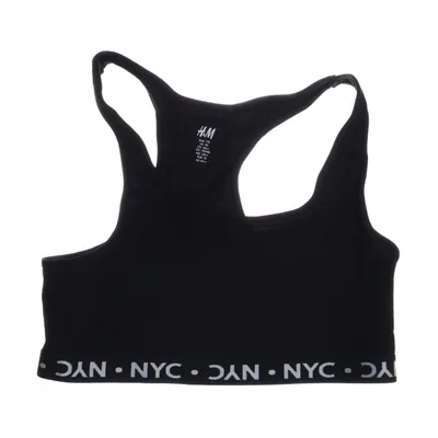 Bralette (Zwart, Wit) van H&M Katoen, Elastaan