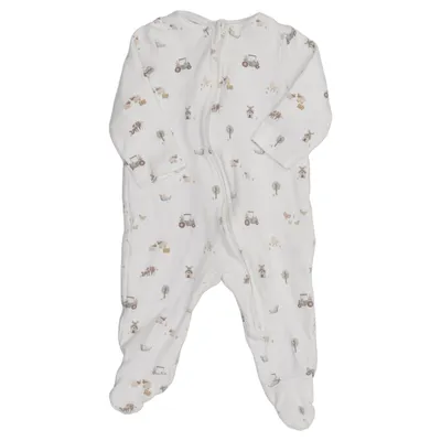 Barboteuse (Blanc, Multicolore) de Baby C&A Coton