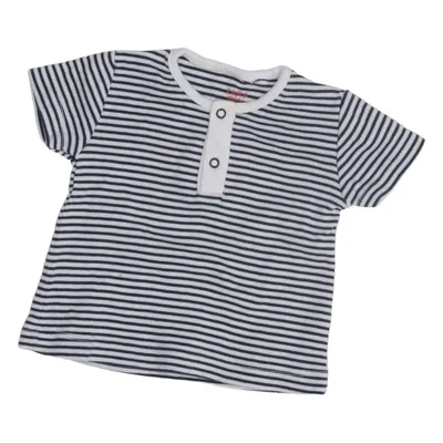 T-shirt (Bleu, Blanc) de Zara Mini Coton