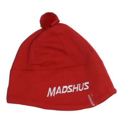 Bobble hat (Red) from Madshus Acrylic, Wool
