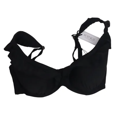 Bikini top (Black) from Ivory Rose Elastane, Polyamide, Polyester, Polyurethane
