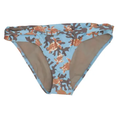 Bikini bottom (Blue, Brown, Multicolored) from Scampi Elastane, Polyamide