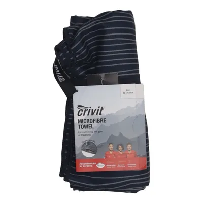 Badehåndklæde (Blå, Grå) fra Crivit Polyester
