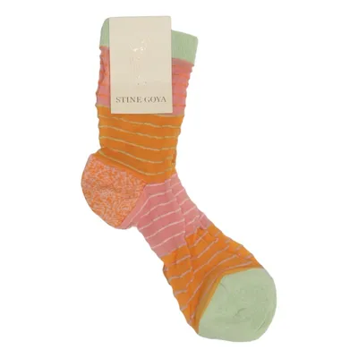 Strumpor (Orange, Rosa, Grön) från Stine Goya