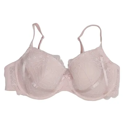 Bra (Pink) from Hunkemöller Elastane, Polyamide, Polyester