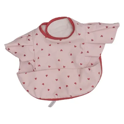 Bavoir  (Rose, Rouge) de Elodie