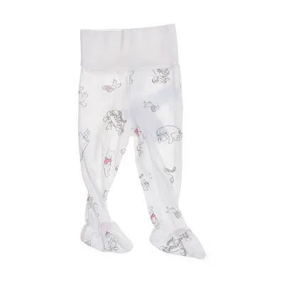 Byxor (Vit, Flerfärgad) från Disney Baby Bomull, Elastan