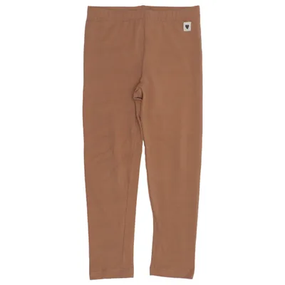 Legging (Marron) de H&M Coton, Élasthane