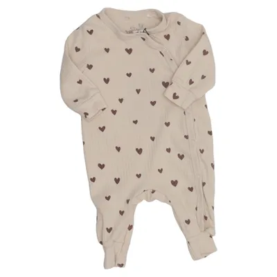Barboteuse (Beige, Marron) de Topomini Coton