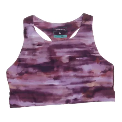 Sports-BH (Lilla, Flerfarvet) fra Energetics Elastan, Polyester