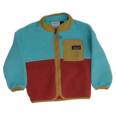 Fleecejakke (Flerfarvet) fra Patagonia Kids Genanvendt polyester