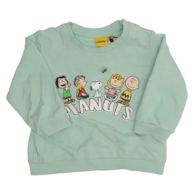 Sweatshirt (Groen) van Peanuts Katoen