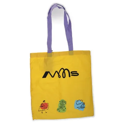 Sac en toile (Jaune, Multicolore) de AMS