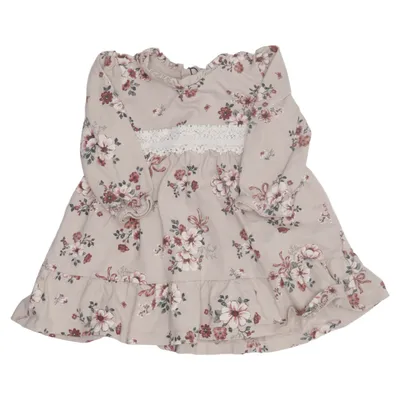 Klänning (Beige, Flerfärgad) från Baby C&A Bomull
