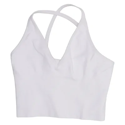 Sports bra (White) from Aim'n Elastane, Polyamide