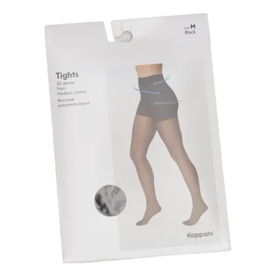 Collants en nylon (Noir) de KappAhl Élasthane, Polyamide