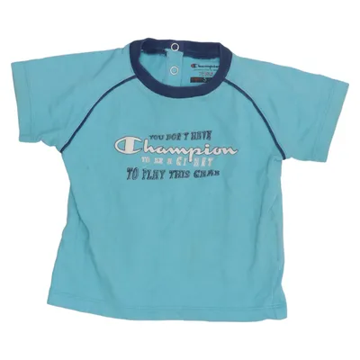 T-shirt (Bleu) de Champion Coton