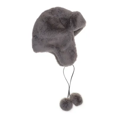 Chapeau de trappeur (Gris) de JustFab Polyester
