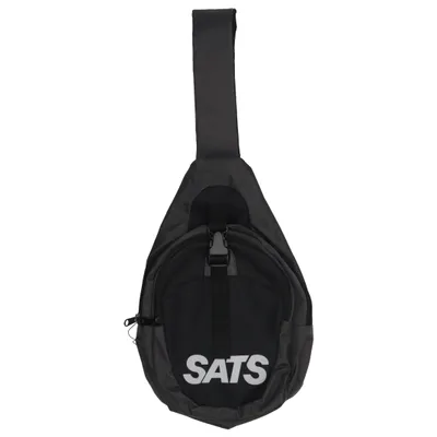 Skuldertaske (Sort, Grå) fra SATS