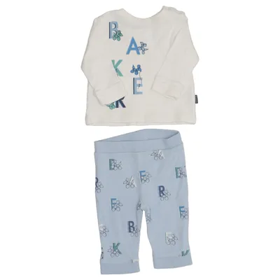 Set (White, Blue) from Baker by Ted Baker Cotton