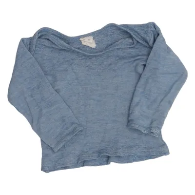 Lange mouwen shirt (Blauw) van Hocosa Zijde, Wol