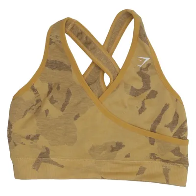 Sports bra (Yellow) from Gymshark Elastane, Polyamide, Polyester