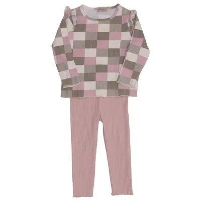Set (Roze, Beige, Meerkleurig) van Sweetie Katoen, Elastaan, Polyester