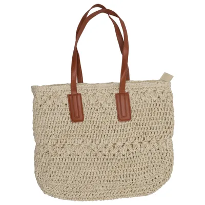 Beach bag (Beige, Brown)