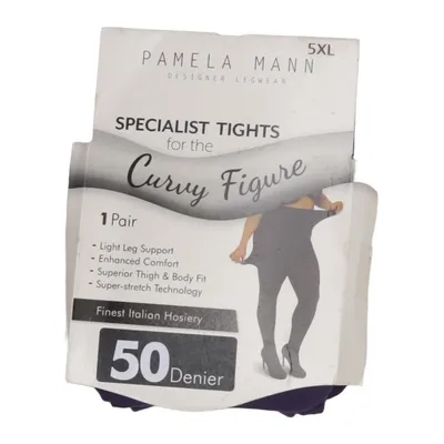 Tights (Specialist Tights For The Curvy Figure) from Pamela Mann Elastane, Polyamide