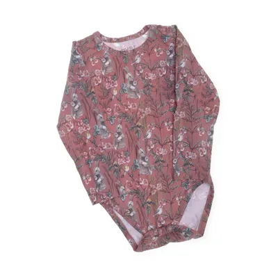 Body (Rosa, Flerfärgad) från Hust and Claire Bomull, Elastan