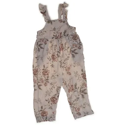 Tuinbroek (Beige, Meerkleurig) van Newbie by KappAhl Katoen