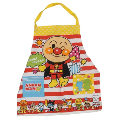 Apron (Red, White, Multicolored) from Bandai