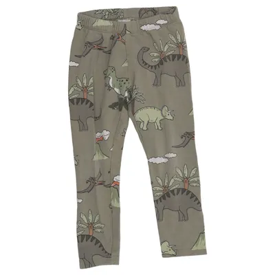 Leggings (Grön, Flerfärgad) från Lindex Kids Bomull, Elastan