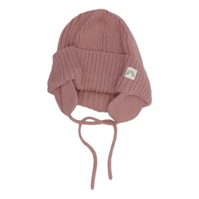 Trapperhatt (Rosa) från Lindex Baby Bomull